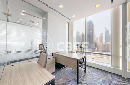Office Space - Studio - 1 Bathroom for rent in Reef Tower - JLT Cluster O - Jumeirah Lake Towers - Dubai
