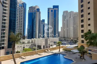 Apartment - 3 Bedrooms - 2 Bathrooms for rent in Rimal 4 - Rimal - Jumeirah Beach Residence - Dubai