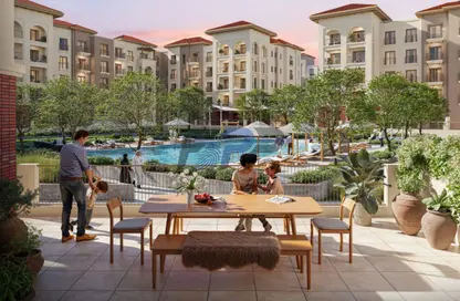 Apartment - 1 Bedroom - 2 Bathrooms for sale in Bloom Living - Zayed City (Khalifa City C) - Khalifa City - Abu Dhabi