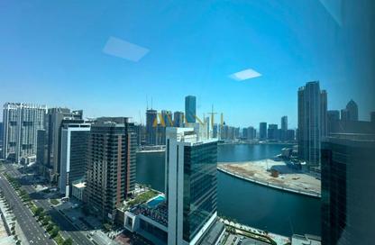 Office Space - Studio - 1 Bathroom for rent in The Prime Tower - Business Bay - Dubai