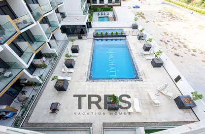 Apartment - 1 Bedroom - 2 Bathrooms for rent in Binghatti Jasmine - District 15 - Jumeirah Village Circle - Dubai
