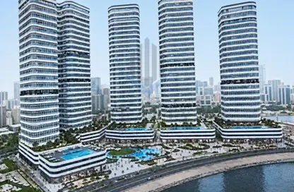 Apartment - 3 Bedrooms - 4 Bathrooms for sale in Al Khan Corniche - Al Khan - Sharjah