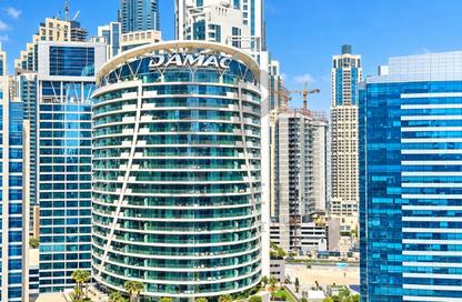 Apartment - 1 - 1 for rent in Peninsula Three - Peninsula - Business Bay - Dubai