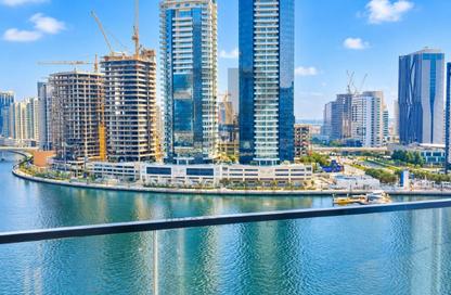 Apartment - 1 - 1 for rent in Peninsula Three - Peninsula - Business Bay - Dubai