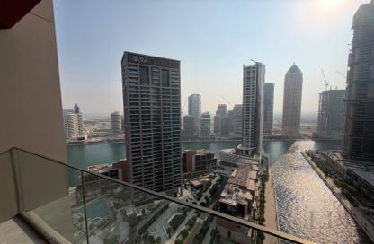 Apartment - Studio - 1 for rent in Peninsula One - Peninsula - Business Bay - Dubai