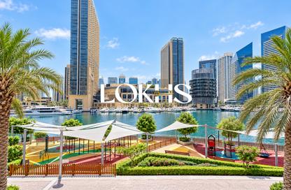 Shop - Studio - 1 for rent in Bay Central Tower East - Bay Central - Dubai Marina - Dubai