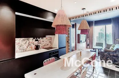 شقة - غرفة نوم - 2 حمامات للايجار في ماما شيلتر ريزيدنسز - الخليج التجاري - دبي