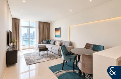 Apartment - 2 - 3 for rent in Bay's Edge - Business Bay - Dubai
