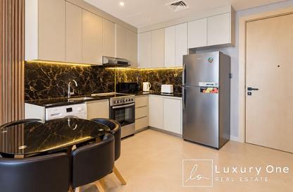 Apartment - 1 - 2 for rent in Binghatti Avenue - Al Jaddaf - Dubai