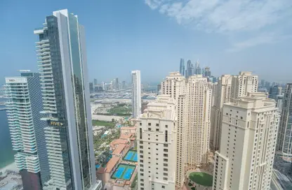 شقة - 2 غرف نوم - 4 حمامات للايجار في بلو بيتش تاور - أبراج الفتان مارين - جميرا بيتش ريزيدنس - دبي