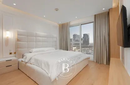 Apartment - 1 Bedroom - 2 Bathrooms for rent in DAMAC Maison The Vogue - Business Bay - Dubai
