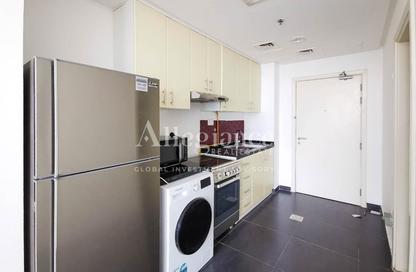 Apartment - Studio - 1 Bathroom for rent in Golf Panorama A - Golf Panorama - Golf Town - Damac Hills - Dubai