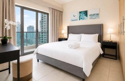 Apartment - 1 Bedroom - 2 Bathrooms for rent in Zumurud Tower - Dubai Marina - Dubai