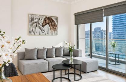 Apartment - 1 Bedroom - 2 Bathrooms for rent in Zumurud Tower - Dubai Marina - Dubai