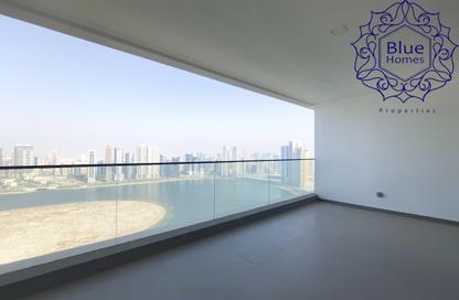 Apartment - 4 - 6 for rent in Sharjah Terraces - Al Khan Lagoon - Al Khan - Sharjah