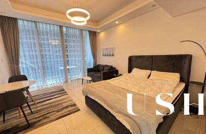 Apartment - Studio - 1 Bathroom for rent in Waves Tower - Business Bay - Dubai