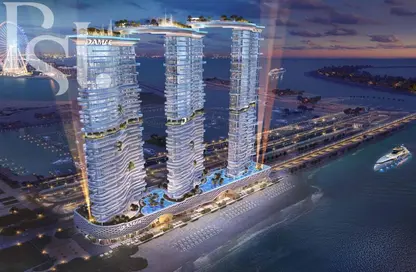 Apartment - 3 Bedrooms - 4 Bathrooms for sale in Damac Bay Tower A - Damac Bay - Dubai Harbour - Dubai Apartment - 3 Bedrooms - 4 Bathrooms for sale in Damac Bay Tower A - Damac Bay - Dubai Harbour - Dubai