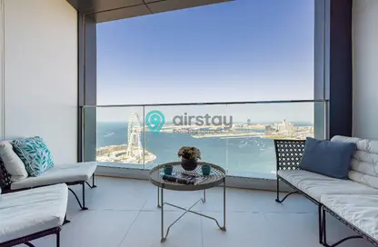 Apartment - 2 Bedrooms - 3 Bathrooms for rent in Jumeirah Gate Tower 1 - The Address Jumeirah Resort and Spa - Jumeirah Beach Residence - Dubai