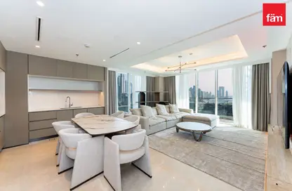 Apartment - 3 Bedrooms - 3 Bathrooms for sale in Palace Beach Residence Tower 1 - Palace Beach Residence - Emaar Beachfront - Dubai Harbour - Dubai