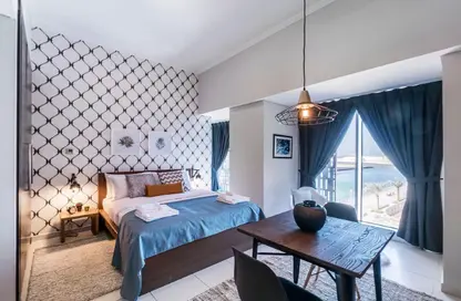 Apartment - Studio - 1 Bathroom for rent in Cayan Tower - Dubai Marina - Dubai