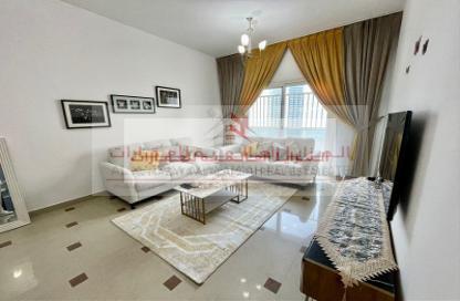 Apartment - 1 Bedroom - 2 Bathrooms for rent in Al Rasheed Tower 5 - Al Taawun Street - Al Taawun - Sharjah