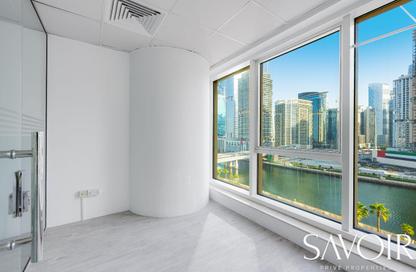 Office Space - Studio - 2 Bathrooms for rent in Churchill Executive Tower - Churchill Towers - Business Bay - Dubai