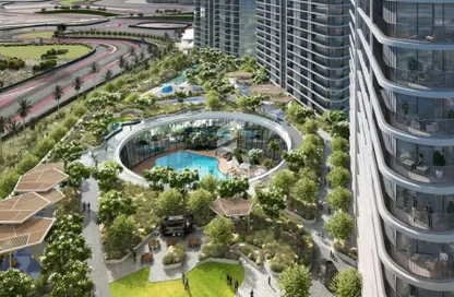 شقة - غرفة نوم - 2 حمامات للبيع في برج سوبها سوليس B - شوبا سوليس - موتور سيتي - دبي