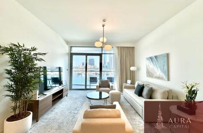 شقة - 2 غرف نوم - 2 حمامات للايجار في برج Marina Vista 1 - مارينا فيستا - إعمار بيتشفرونت - دبي هاربور - دبي
