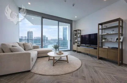 شقة - غرفة نوم - 1 حمام للبيع في بنينسولا ثري - بنينسولا - الخليج التجاري - دبي