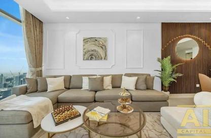 Apartment - 2 - 2 for rent in Paramount Tower Hotel  and  Residences - Business Bay - Dubai