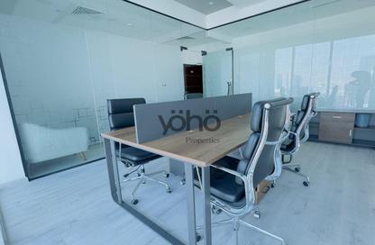 Office Space - Studio - 1 Bathroom for rent in The Prism - Business Bay - Dubai