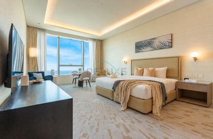 Apartment - Studio - 1 Bathroom for rent in The Palm Tower - Palm Jumeirah - Dubai