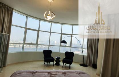 Apartment - 1 Bedroom - 1 Bathroom for rent in Orient Tower 2 - Orient Towers - Al Bustan - Ajman
