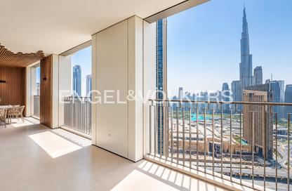 Apartment - 3 - 4 for rent in Downtown Views II Tower 3 - Downtown Views II - Zabeel 2 - Zabeel - Dubai