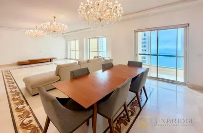 Apartment - 4 Bedrooms - 4 Bathrooms for rent in Sadaf 1 - Sadaf - Jumeirah Beach Residence - Dubai