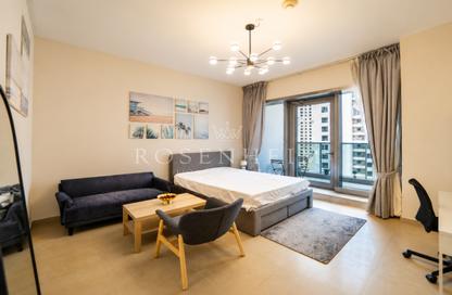 Apartment - Studio - 1 Bathroom for rent in Sparkle Tower 2 - Sparkle Towers - Dubai Marina - Dubai