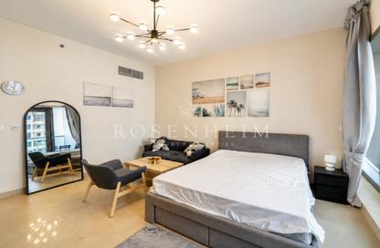 Apartment - Studio - 1 Bathroom for rent in Sparkle Tower 2 - Sparkle Towers - Dubai Marina - Dubai