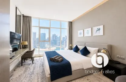 شقة - 1 حمام للايجار في بريفه باي داماك (ايه) - داماك مايسون برايف - الخليج التجاري - دبي