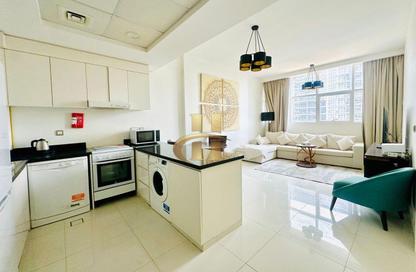 Apartment - 1 Bedroom - 2 Bathrooms for rent in Ghalia Tower - District 18 - Jumeirah Village Circle - Dubai
