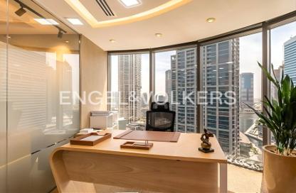Office Space - Studio - 1 Bathroom for rent in The Binary Tower - Business Bay - Dubai