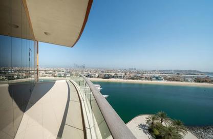 Apartment - 3 Bedrooms - 4 Bathrooms for rent in Diamond - Tiara Residences - Palm Jumeirah - Dubai