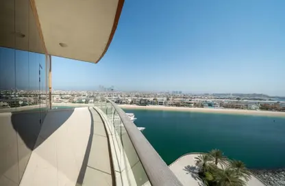 Apartment - 3 Bedrooms - 4 Bathrooms for rent in Diamond - Tiara Residences - Palm Jumeirah - Dubai