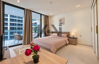 Apartment - Studio - 1 for rent in Binghatti Ghost - Dubai Healthcare City 2 - Al Jaddaf - Dubai Apartment - Studio - 1 for rent in Binghatti Ghost - Dubai Healthcare City 2 - Al Jaddaf - Dubai