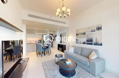 شقة - غرفة نوم - 2 حمامات للبيع في برج Marina Vista 2 - مارينا فيستا - إعمار بيتشفرونت - دبي هاربور - دبي