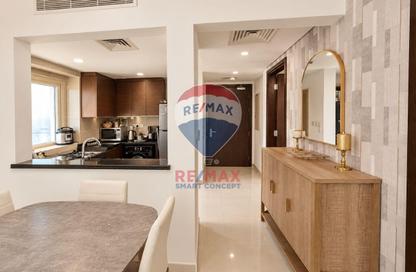 Apartment - 1 - 2 for rent in Burooj Views - Marina Square - Al Reem Island - Abu Dhabi