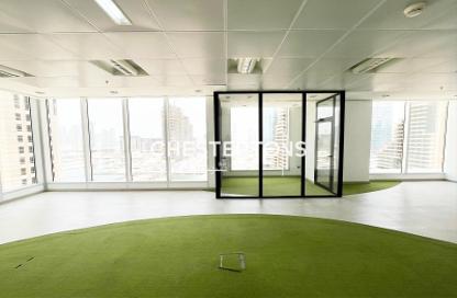 Office Space - Studio - 2 Bathrooms for rent in Al Habtoor Business Tower - Dubai Marina - Dubai