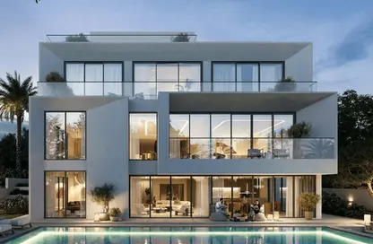 فيلا - 4 غرف نوم - 5 حمامات للبيع في فلل القصر - أوسترا - الواحة من إعمار - دبي