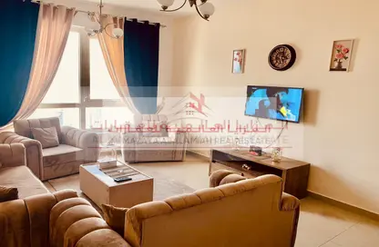 شقة - غرفة نوم - 2 حمامات للايجار في برج الملكة - القصباء - الشارقة