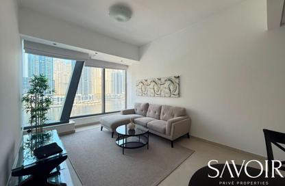 Apartment - 1 Bedroom - 2 Bathrooms for rent in Silverene Tower B - Silverene - Dubai Marina - Dubai