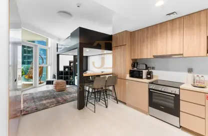 Apartment - Studio - 1 Bathroom for rent in Urban Oasis - Business Bay - Dubai